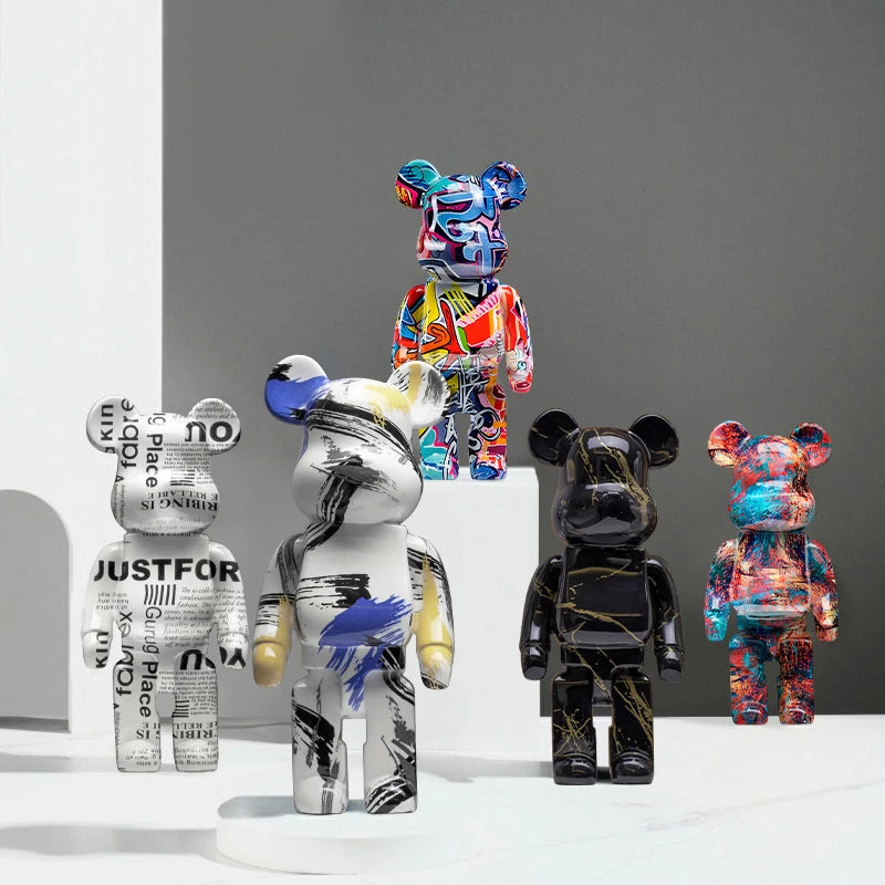 Serie de quatre figurines