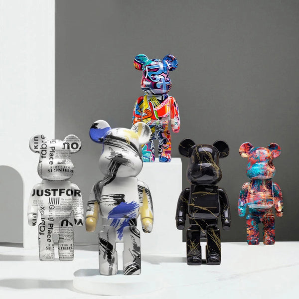 Serie de quatre figurines